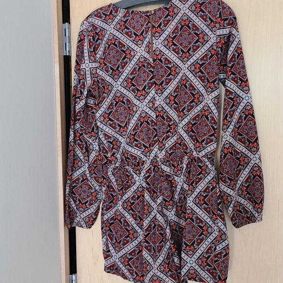 Printer romper with zipper pockets - Picture 2 of 4